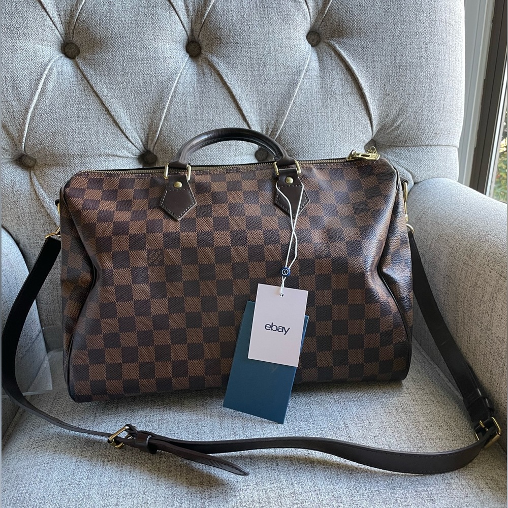 Authentic Louis Vuitton Speedy Bandouliere 35